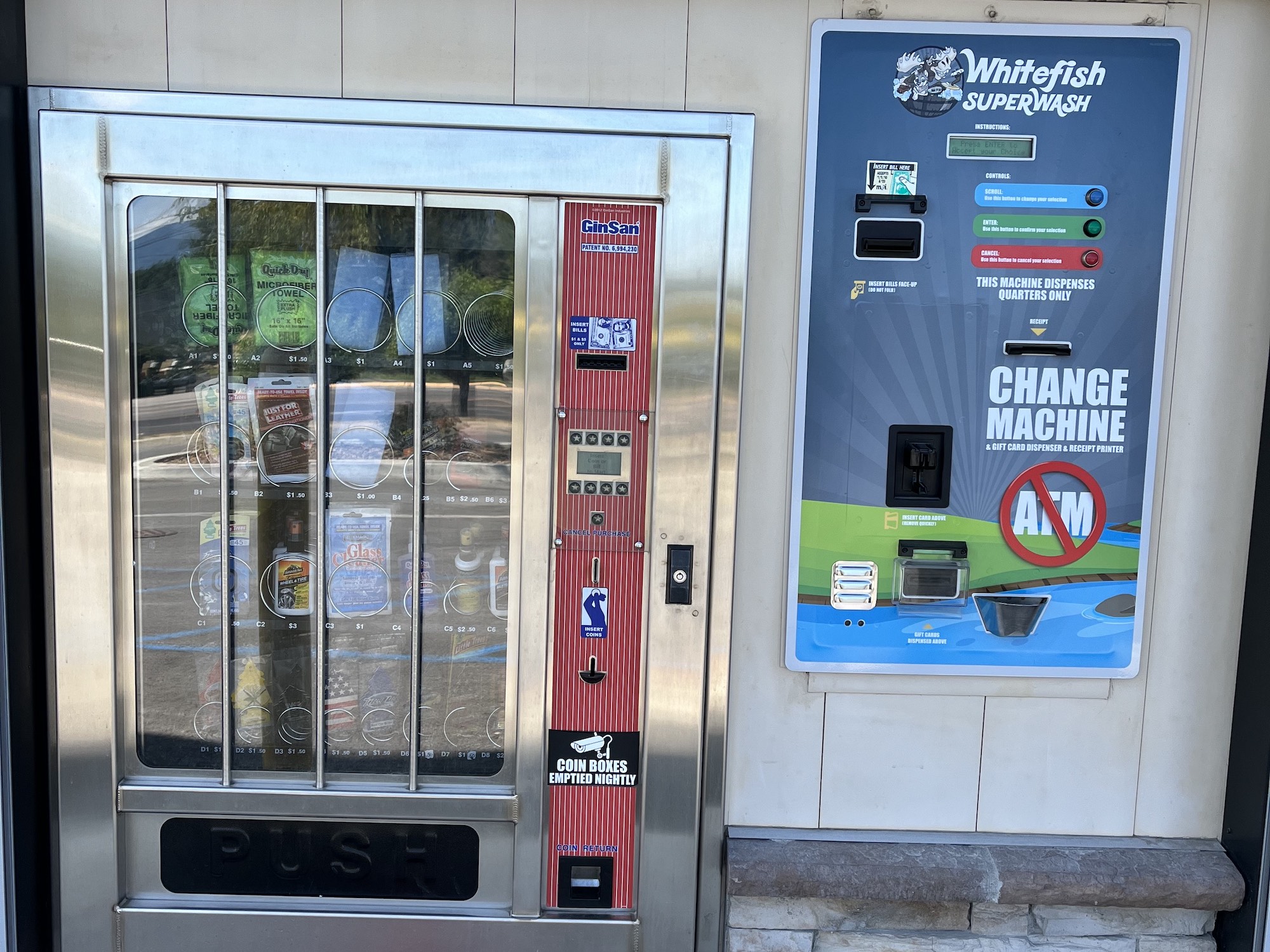 Vending & Bill Changer Machines
